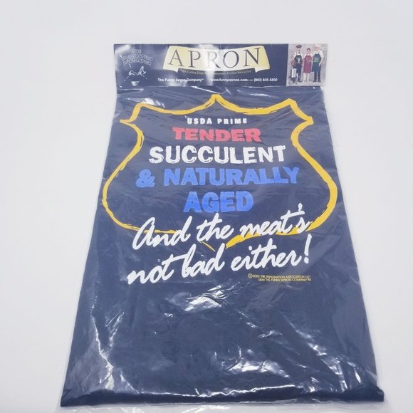 Apron Tender Succulent & Naturally Aged and The meat's not bad either - Picture 1 of 6